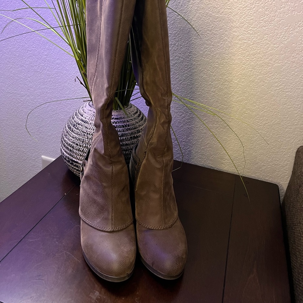 Taupe Boots
